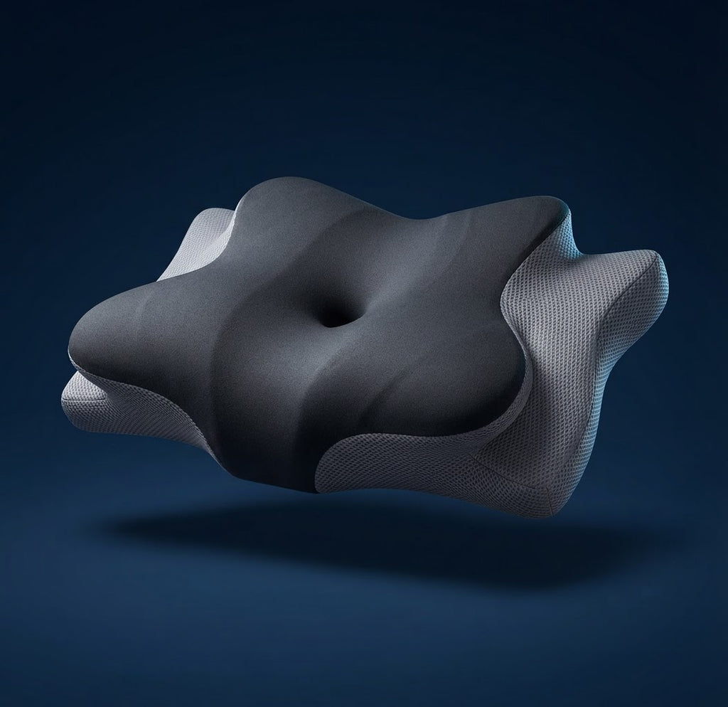 Oreiller cervical ergonomique papillon — Mémoire de forme